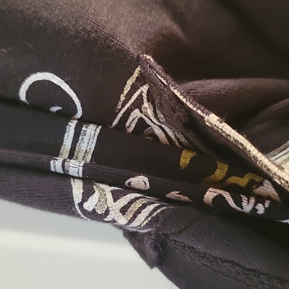 Chicos black w/ sparkle neckline and martini glass and olives on sleeves… - Picture 9 of 10